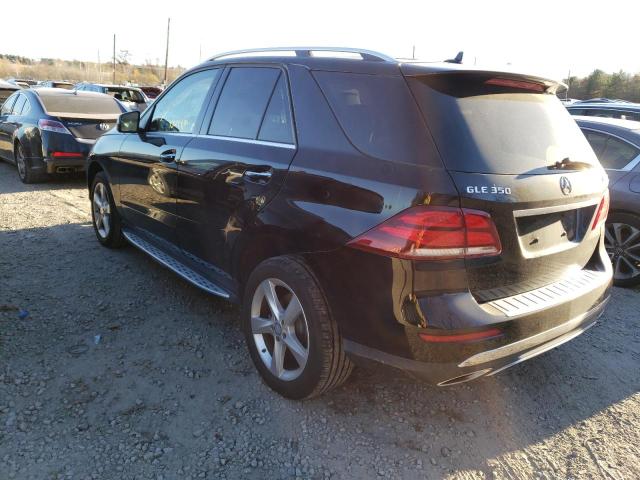 4JGDA5HB6GA681329 - 2016 MERCEDES-BENZ GLE 350 4M BLACK photo 3