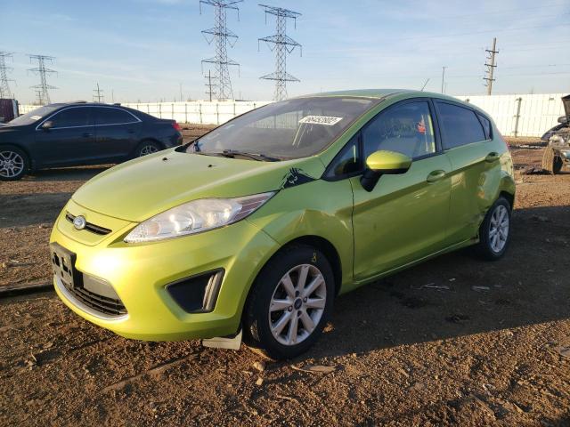 3FADP4EJ1CM161129 - 2012 FORD FIESTA SE GREEN photo 2