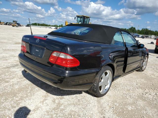 WDBLK70G33T140963 - 2003 MERCEDES-BENZ CLK 430 BLACK photo 4