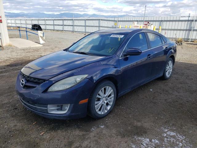 1YVHZ8CH5A5M47110 - 2010 MAZDA 6 I BLUE photo 2