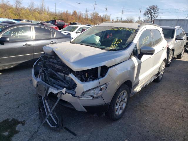 MAJ6S3GL7LC333228 - 2020 FORD ECOSPORT S SILVER photo 2