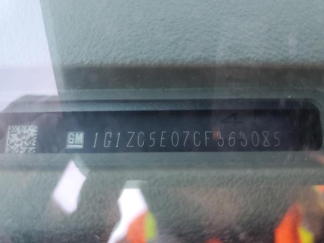 1G1ZC5E07CF363085 - 2012 CHEVROLET MALIBU 1LT 灰色 照片 12