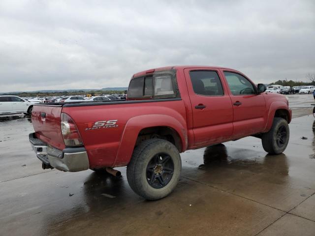 5TFLU4EN1DX074246 - 2013 TOYOTA TACOMA DOU RED photo 3