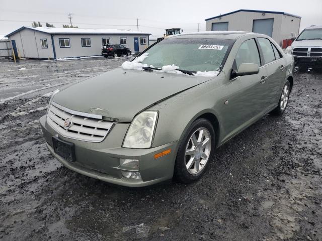 1G6DC67A950149172 - 2005 CADILLAC STS GREEN photo 2