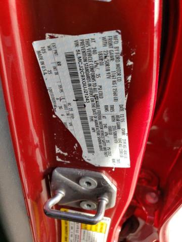 5LMCJ2C9XGUJ21243 - 2016 LINCOLN MKC SELECT 红色 照片 10