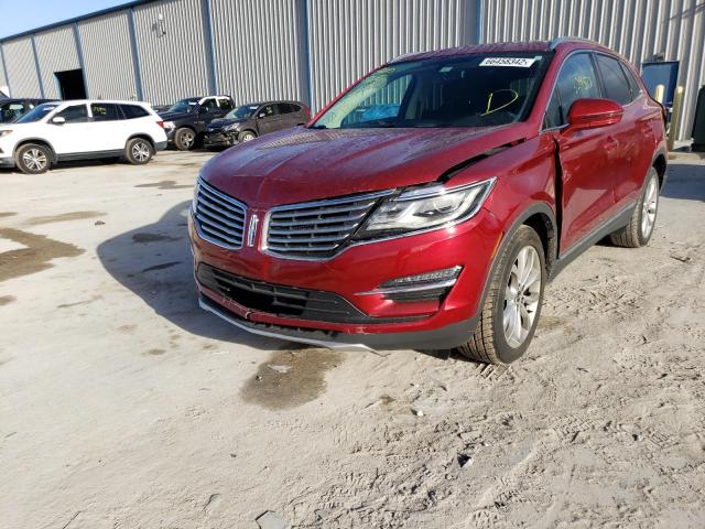 5LMCJ2C9XGUJ21243 - 2016 LINCOLN MKC SELECT 红色 照片 9
