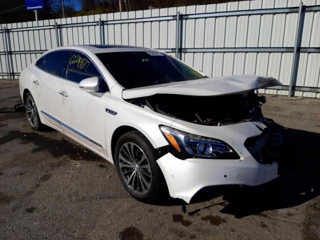 1G4ZS5SS5HU176233 - 2017 BUICK LACROSSE P WHITE photo 1