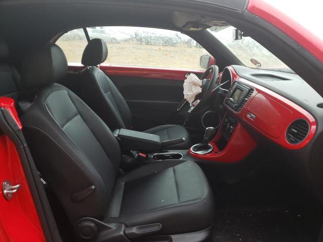 3VW517AT2HM804407 - 2017 VOLKSWAGEN BEETLE S/S 红色 照片 5