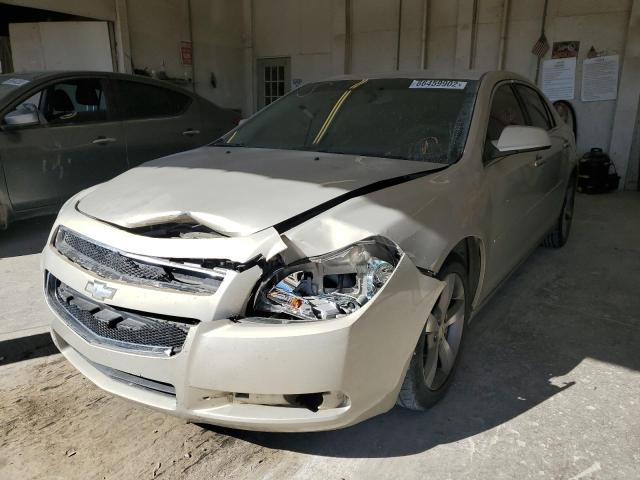 1G1ZC5EU6CF118815 - 2012 CHEVROLET MALIBU 1LT ვერცხლისფერი ფოტო 9