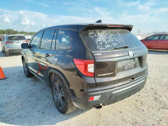 5FNYF7H54KB004308 - 2019 HONDA PASSPORT E 黑色 照片 3