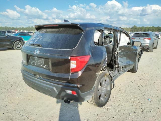 5FNYF7H54KB004308 - 2019 HONDA PASSPORT E 黑色 照片 4