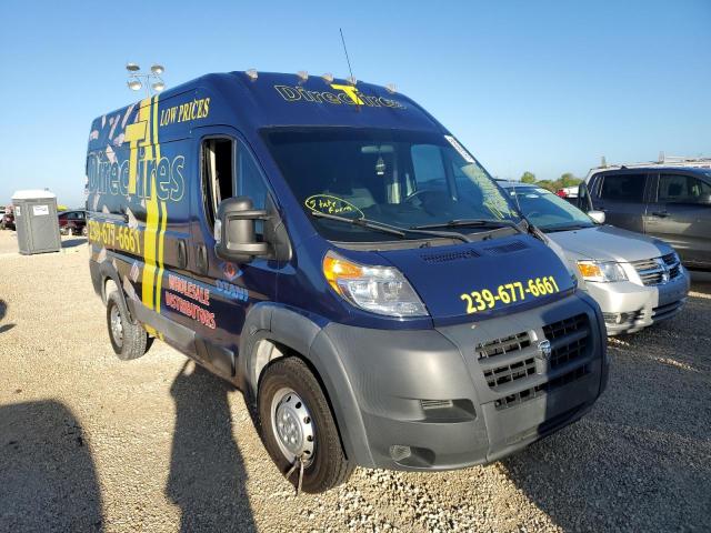 3C6TRVBG2HE501802 - 2017 RAM PROMASTER BLUE photo 1