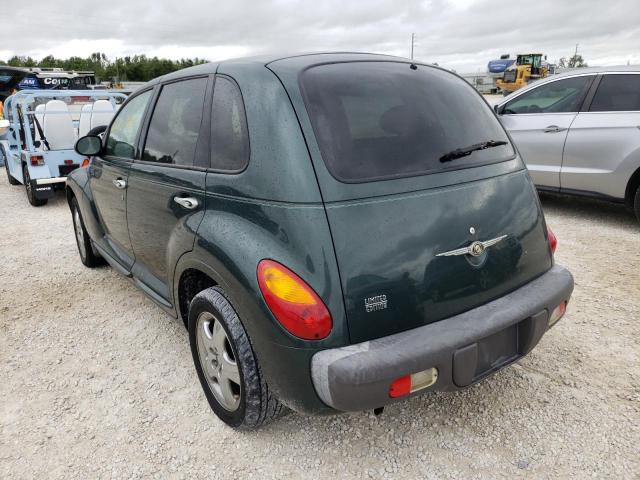 3C8FY4BB81T527988 - 2001 CHRYSLER PT CRUISER GREEN photo 3