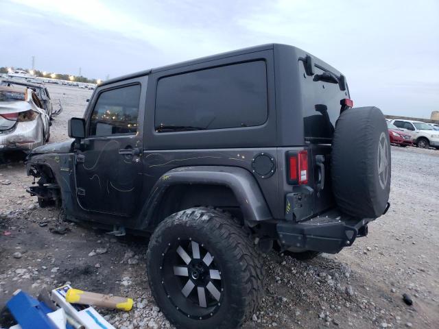 1C4AJWAG7GL193126 - 2016 JEEP WRANGLER S GRAY photo 2