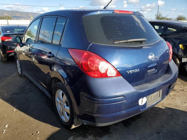 3N1BC13E27L364112 - 2007 NISSAN VERSA S BLUE photo 3