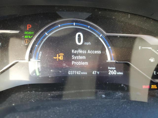 JHMZC5F15KC001592 - 2019 HONDA CLARITY GRAY photo 8