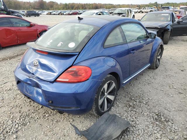 3VWVS7AT0DM685084 - 2013 VOLKSWAGEN BEETLE TUR BLUE photo 4