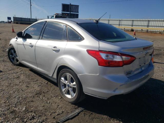 1FADP3F23EL135797 - 2014 FORD FOCUS SE SILVER photo 3