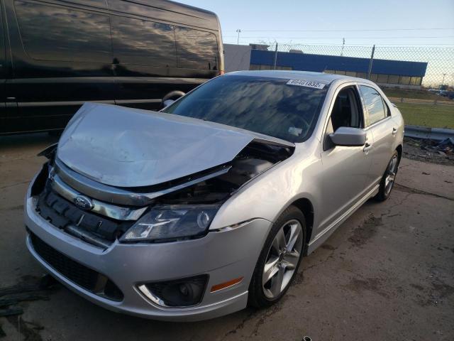 3FAHP0KC9BR113640 - 2011 FORD FUSION SPO SILVER photo 2