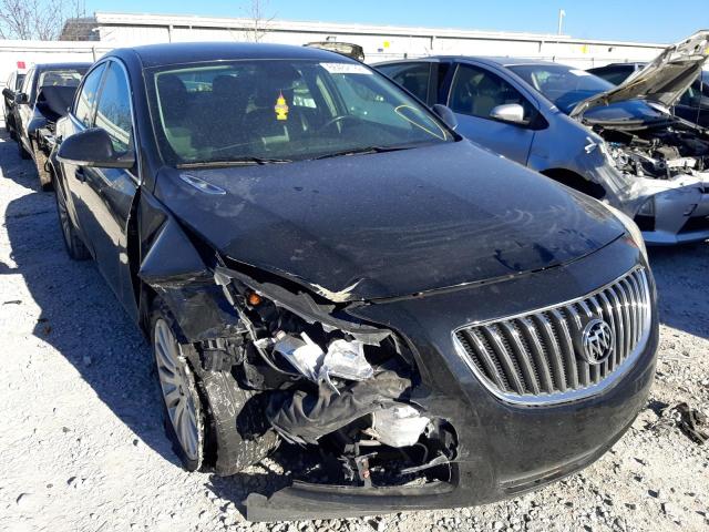 2G4GR5EK3C9139122 - 2012 BUICK REGAL BLACK photo 1