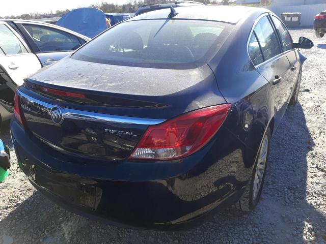 2G4GR5EK3C9139122 - 2012 BUICK REGAL BLACK photo 4