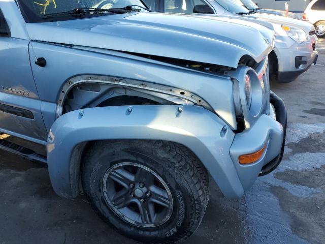 1J4GL38K54W160384 - 2004 JEEP LIBERTY RE Gümüş foto 10