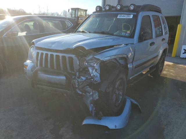 1J4GL38K54W160384 - 2004 JEEP LIBERTY RE Gümüş foto 2