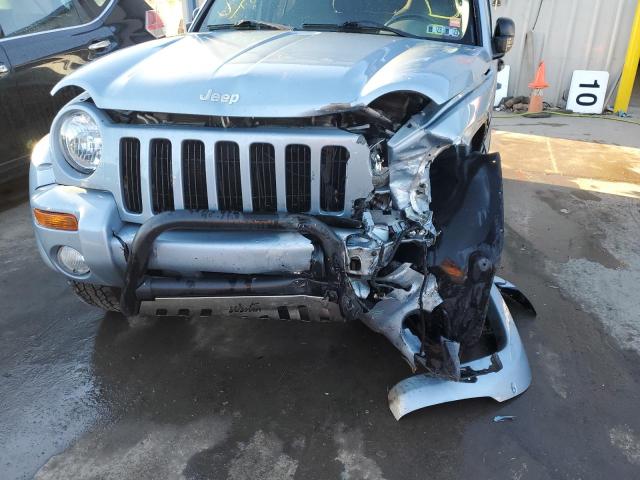 1J4GL38K54W160384 - 2004 JEEP LIBERTY RE Gümüş foto 9