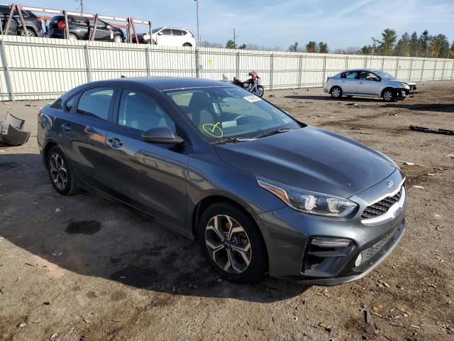 3KPF24AD6KE111739 - 2019 KIA FORTE FE GRAY photo 1