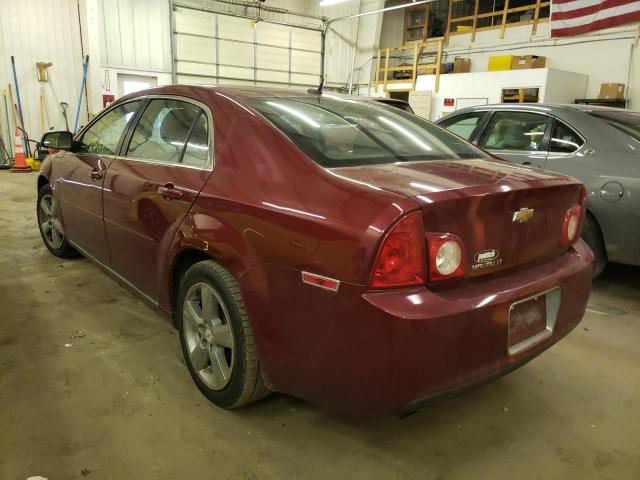 1G1ZC5E18BF224770 - 2011 CHEVROLET MALIBU 1LT ბურგუნდია ფოტო 3
