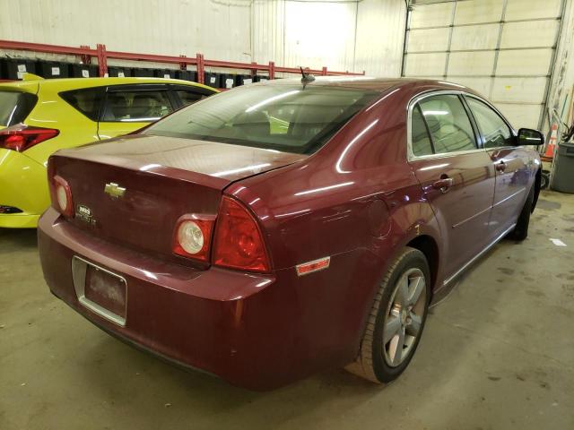 1G1ZC5E18BF224770 - 2011 CHEVROLET MALIBU 1LT ბურგუნდია ფოტო 4