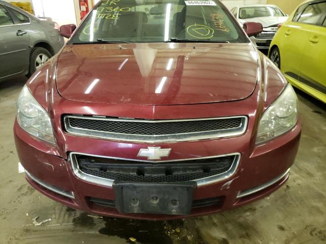 1G1ZC5E18BF224770 - 2011 CHEVROLET MALIBU 1LT ბურგუნდია ფოტო 9