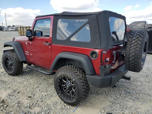 1C4AJWAG3CL243689 - 2012 JEEP WRANGLER S RED photo 2