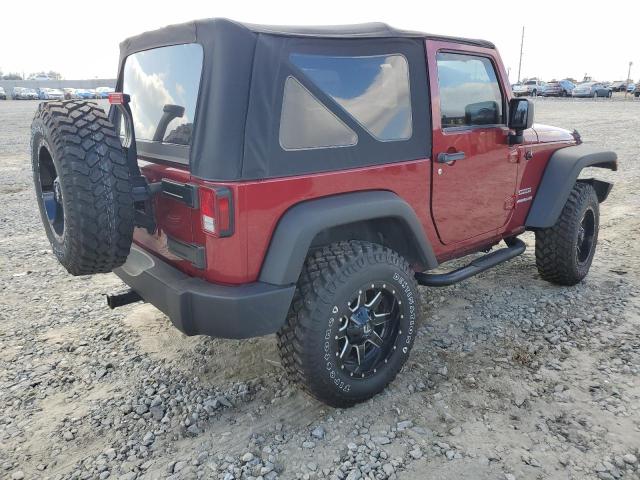 1C4AJWAG3CL243689 - 2012 JEEP WRANGLER S RED photo 3