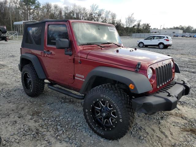 1C4AJWAG3CL243689 - 2012 JEEP WRANGLER S RED photo 4