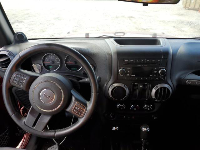 1C4AJWAG3CL243689 - 2012 JEEP WRANGLER S RED photo 8