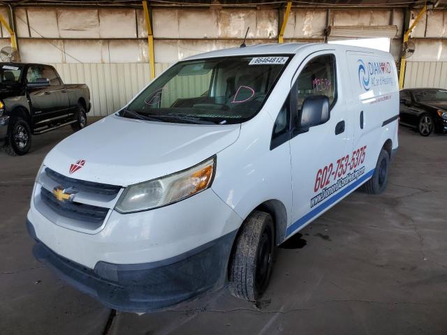 3N63M0ZN8FK723691 - 2015 CHEVROLET CITY EXPRE Weiß Foto 2