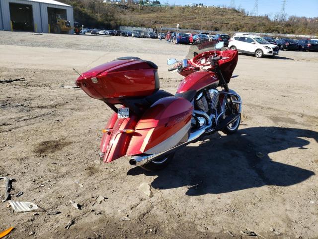 5VPYW36N8F3046433 - 2015 VICTORY MOTORCYCLES MAGNUM RED photo 4