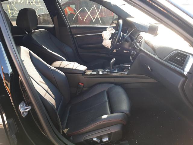 WBA8D9C54JEM34362 - 2018 BMW 330 XI BLACK photo 5