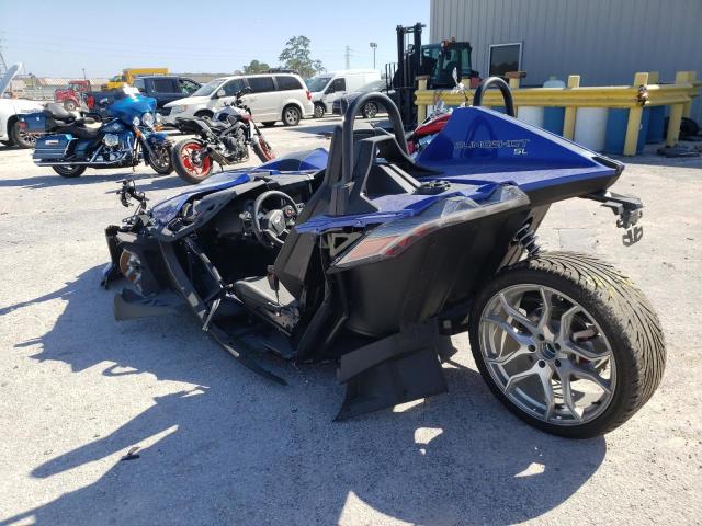 57XAAPHD0N8151941 - 2022 POLARIS SLINGSHOT BLUE photo 3