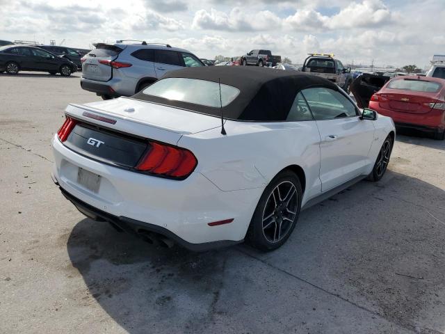 1FATP8FF4L5136518 - 2020 FORD MUSTANG GT WHITE photo 4