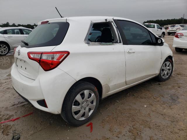 VNKJTUD3XJA089358 - 2018 TOYOTA YARIS L WHITE photo 3