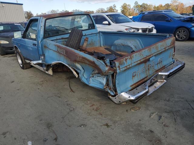 1GCCS14B4C2142580 - 1982 CHEVROLET S TRUCK S1 BLUE photo 3