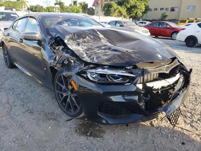 WBAGV8C09LBP48715 - 2020 BMW M850XI BLACK photo 1