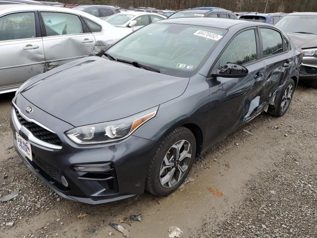 3KPF24AD1KE113074 - 2019 KIA FORTE FE CHARCOAL photo 2