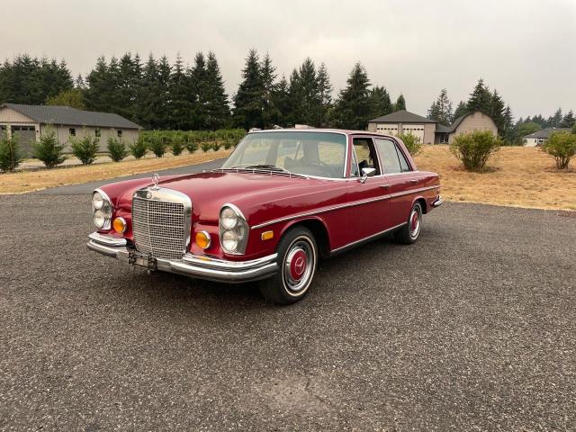 078698 - 1971 MERCEDES-BENZ 280S BURGUNDY photo 2