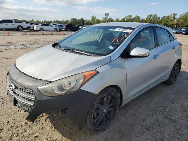 KMHD35LH4GU286845 - 2016 HYUNDAI ELANTRA GT SILVER photo 2