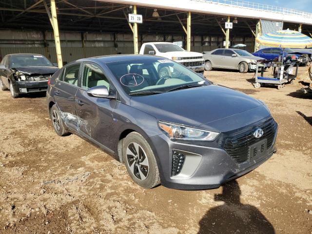 KMHC75LC3JU065779 - 2018 HYUNDAI IONIQ SEL GRAY photo 1