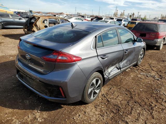 KMHC75LC3JU065779 - 2018 HYUNDAI IONIQ SEL GRAY photo 4