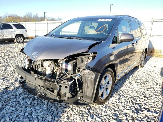 5TDKK3DC7FS536295 - 2015 TOYOTA SIENNA LE GRAY photo 2